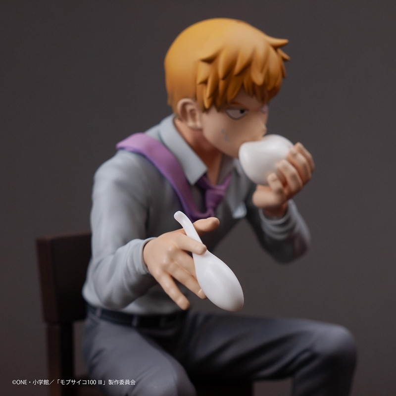 モブサイコ100「モブサイコ100 III×文房具カフェ 2022 フィギュア 霊幻新隆」のフィギュア画像