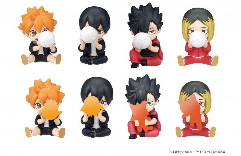 ハイキュー!!「PERIHAPI! ハイキュー!! Hide & Seek かくれんぼ 烏野・音駒」のフィギュア画像
