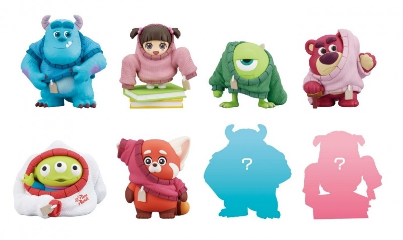 ピクサー「PERIHAPI! おきがえちゅう ピクサーキャラクター」のフィギュア画像