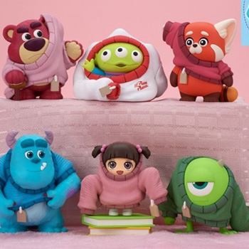 ピクサー「PERIHAPI! おきがえちゅう ピクサーキャラクター」のフィギュア