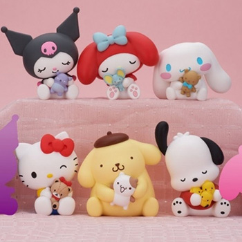 サンリオ「PERIHAPI! サンリオキャラクター 肩ズンHug. Hello Kitty and Friends」のフィギュア