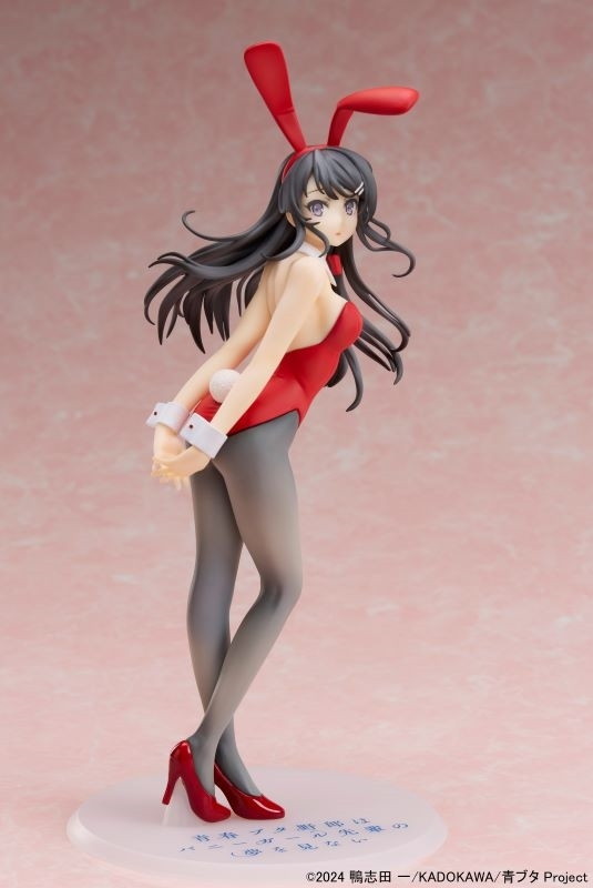 「青春ブタ野郎」シリーズ「桜島麻衣~赤バニーガールver.~」のフィギュア画像