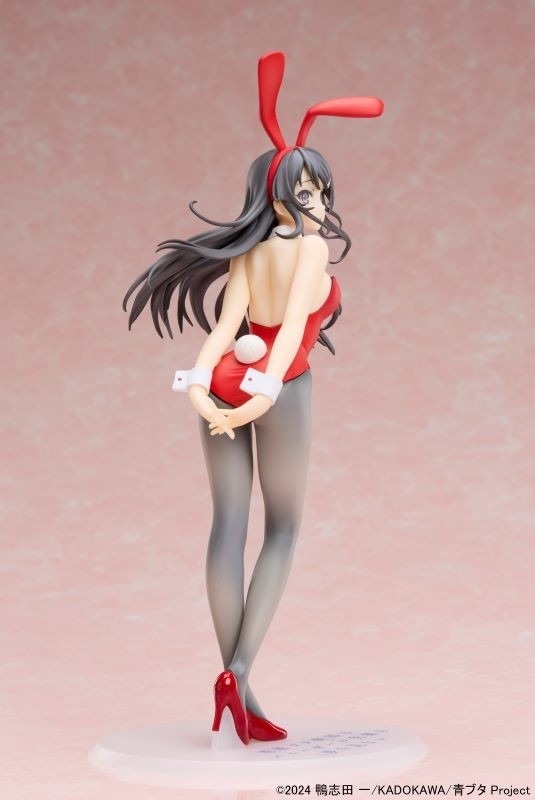 「青春ブタ野郎」シリーズ「桜島麻衣~赤バニーガールver.~」のフィギュア画像