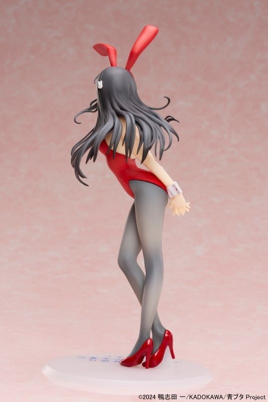「青春ブタ野郎」シリーズ「桜島麻衣~赤バニーガールver.~」のフィギュア画像