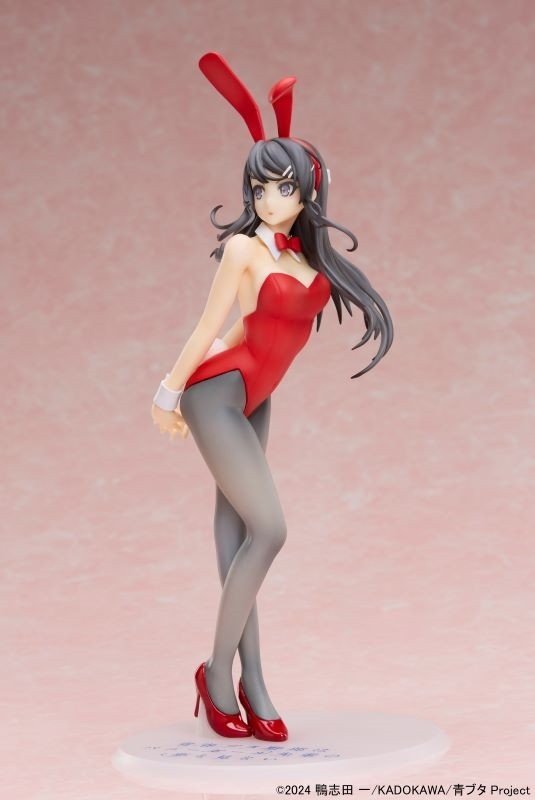 「青春ブタ野郎」シリーズ「桜島麻衣~赤バニーガールver.~」のフィギュア画像