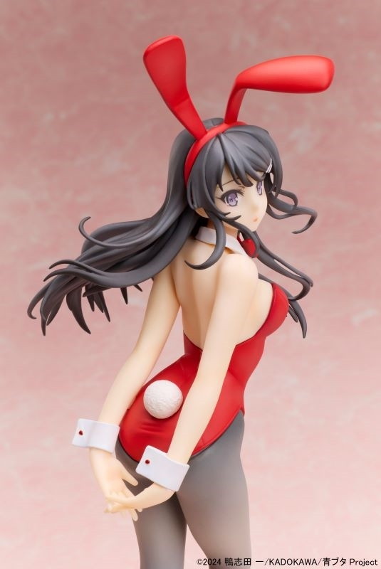 「青春ブタ野郎」シリーズ「桜島麻衣~赤バニーガールver.~」のフィギュア画像