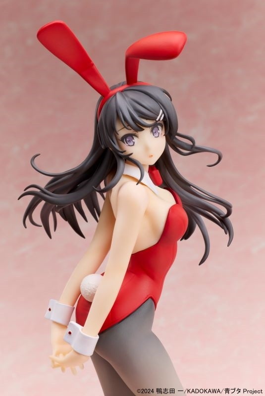 「青春ブタ野郎」シリーズ「桜島麻衣~赤バニーガールver.~」のフィギュア画像