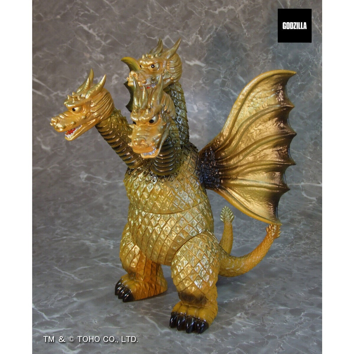 ゴジラ「グレートザウルス キングギドラ」のフィギュア画像