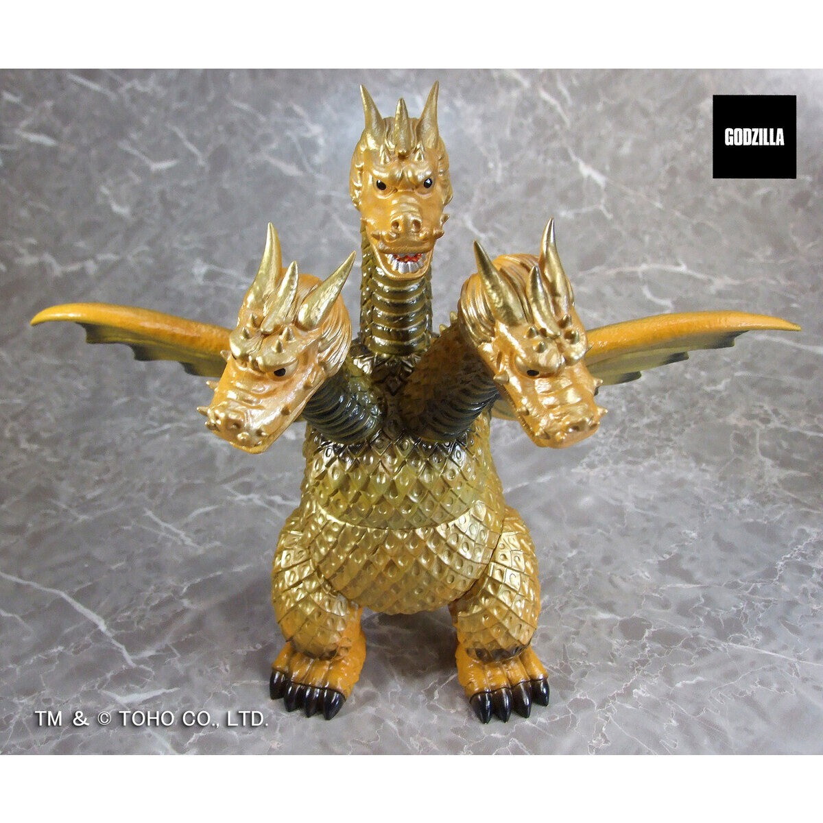 ゴジラ「グレートザウルス キングギドラ」のフィギュア画像