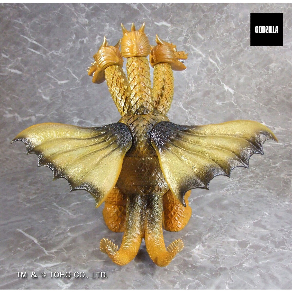 ゴジラ「グレートザウルス キングギドラ」のフィギュア画像