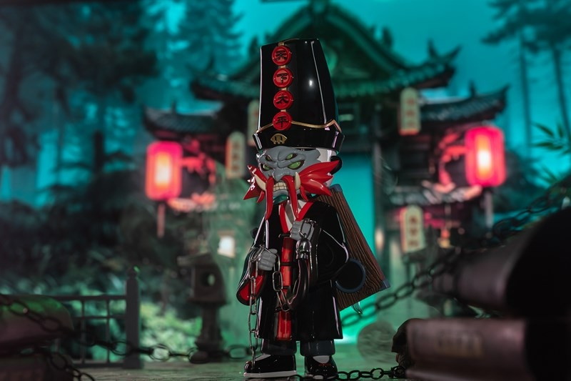 「Faceless≪黒無常≫」のフィギュア画像