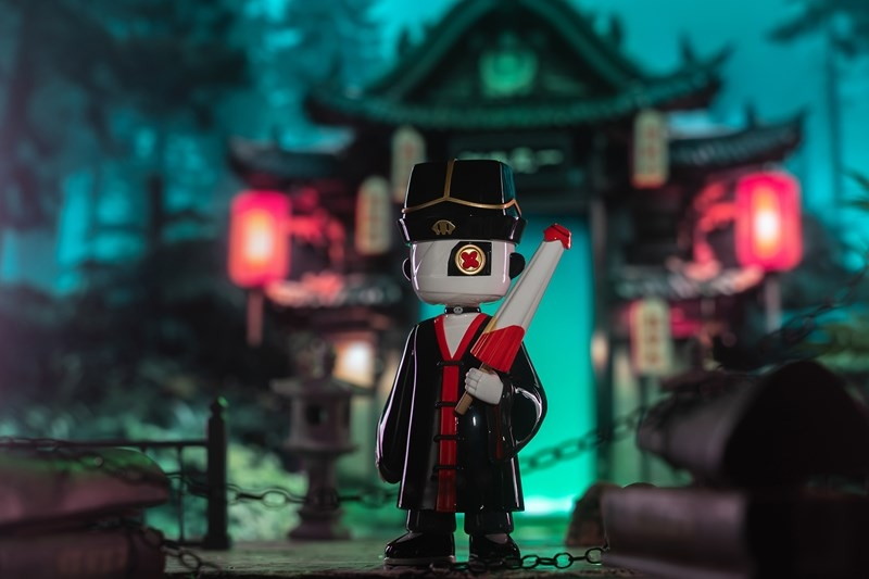 「Faceless≪黒無常≫」のフィギュア画像