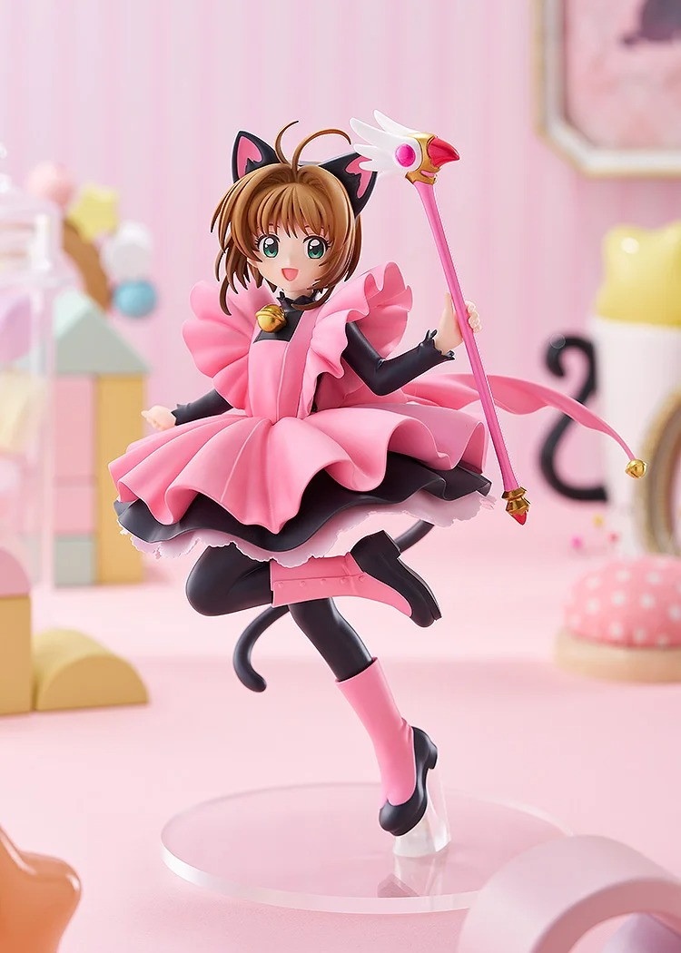 カードキャプターさくら クロウカード編「POP UP PARADE 木之本桜 黒猫風コスチュームVer. L size」のフィギュア画像