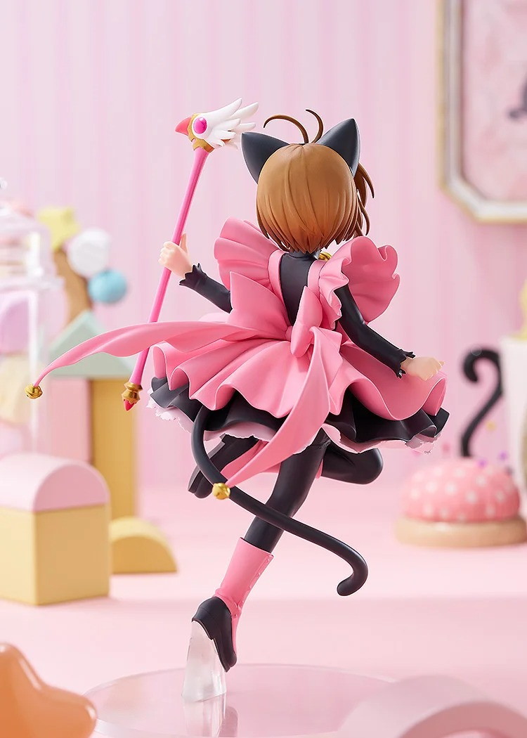 カードキャプターさくら クロウカード編「POP UP PARADE 木之本桜 黒猫風コスチュームVer. L size」のフィギュア画像