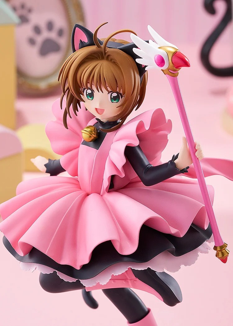 カードキャプターさくら クロウカード編「POP UP PARADE 木之本桜 黒猫風コスチュームVer. L size」のフィギュア画像