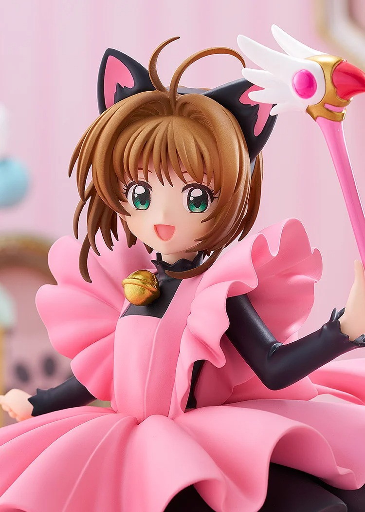 カードキャプターさくら クロウカード編「POP UP PARADE 木之本桜 黒猫風コスチュームVer. L size」のフィギュア画像