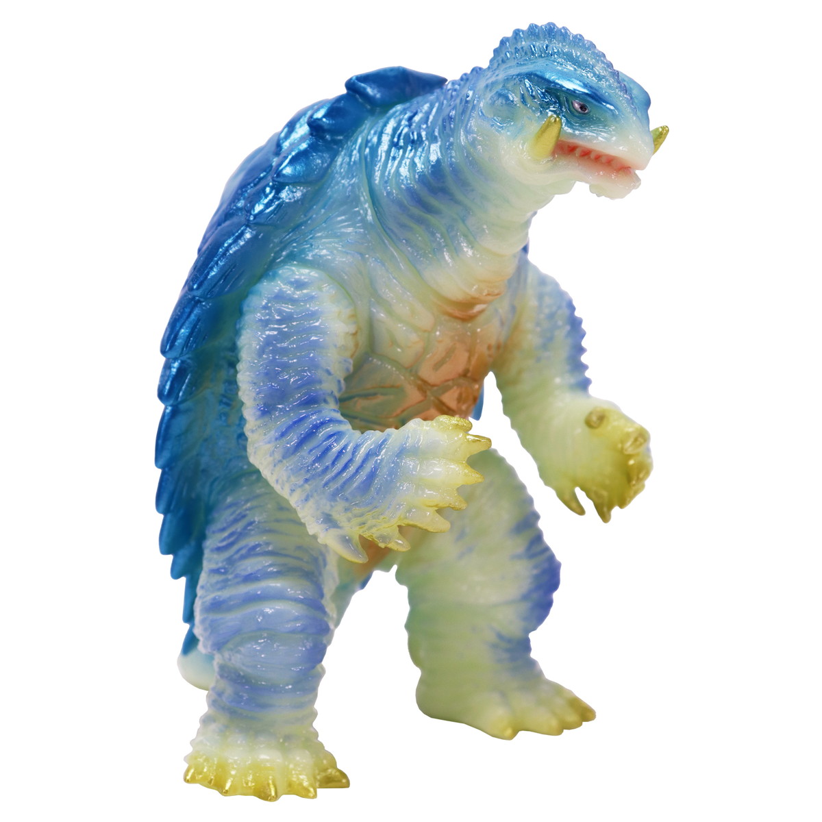 ガメラ「ミドルサイズシリーズ ガメラ【第6弾】ガメラ(1999)ルミナスブルー Ver.」のフィギュア画像