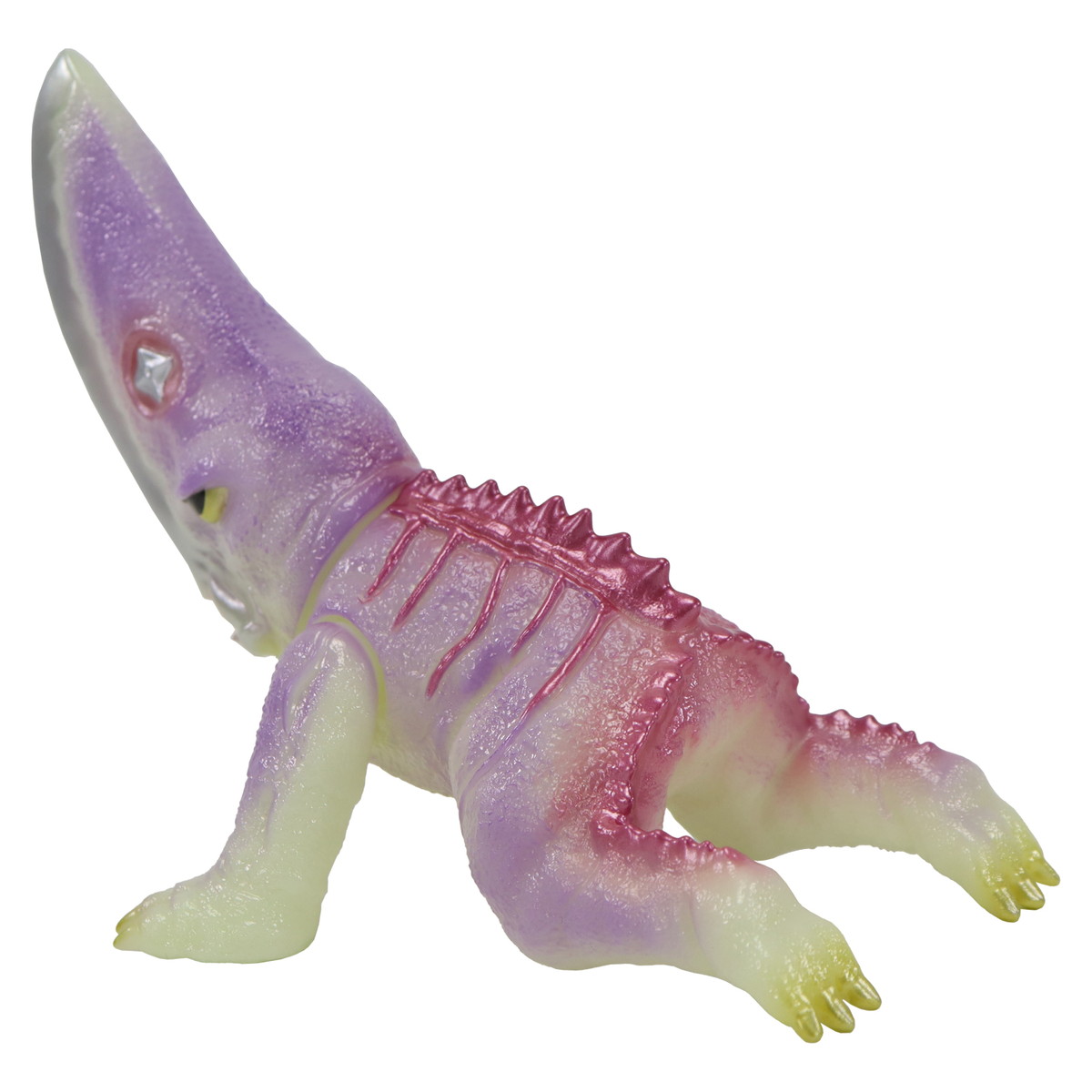 ガメラ「ミドルサイズシリーズ ガメラ【第6弾】ギロン(1969)ルミナスパープル Ver.」のフィギュア画像