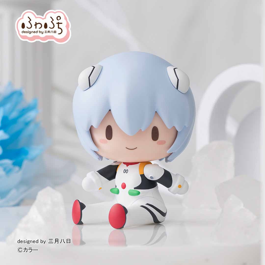 ヱヴァンゲリヲン新劇場版「ふわぷち デフォルメフィギュア レイ プラグスーツ」のフィギュア画像