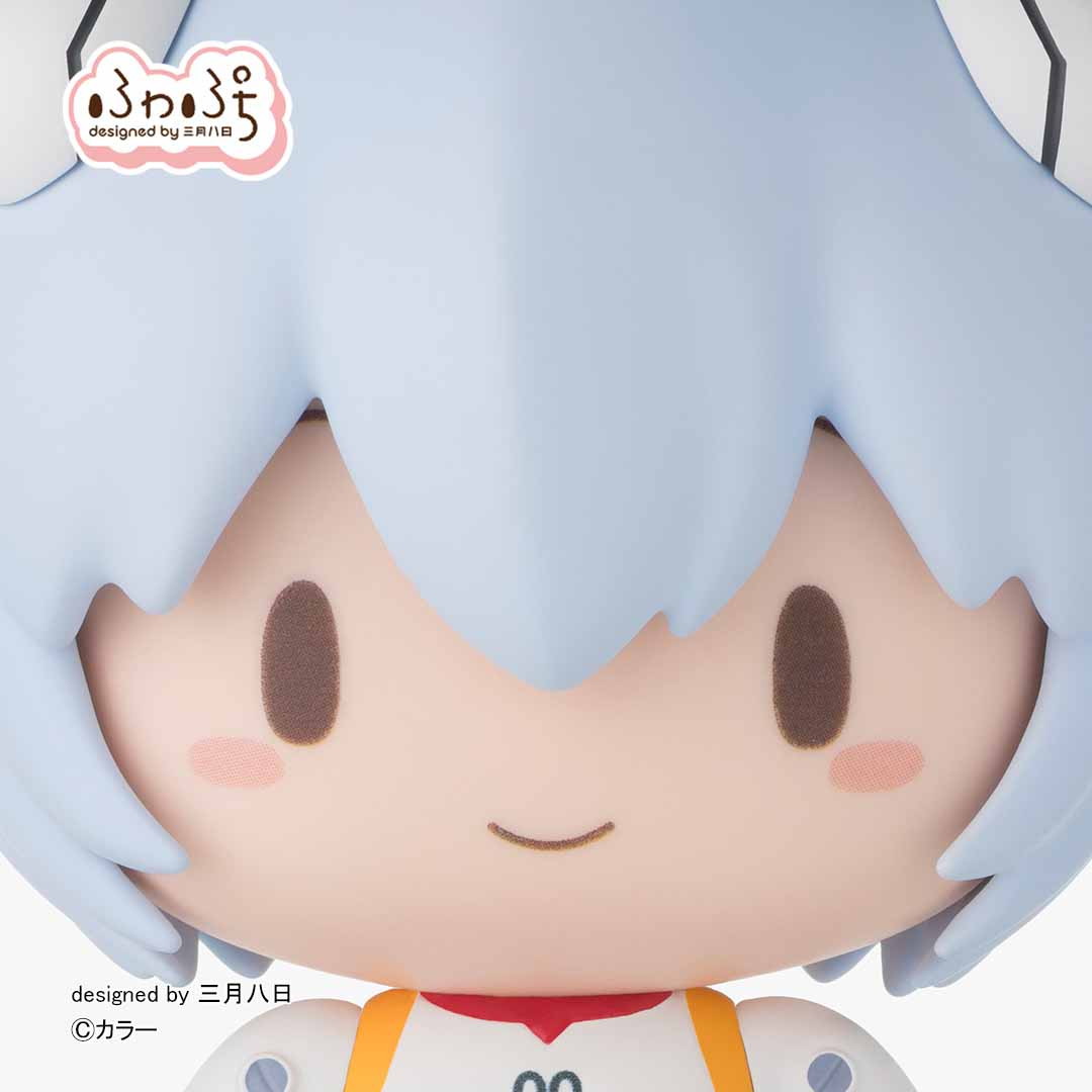 ヱヴァンゲリヲン新劇場版「ふわぷち デフォルメフィギュア レイ プラグスーツ」のフィギュア画像