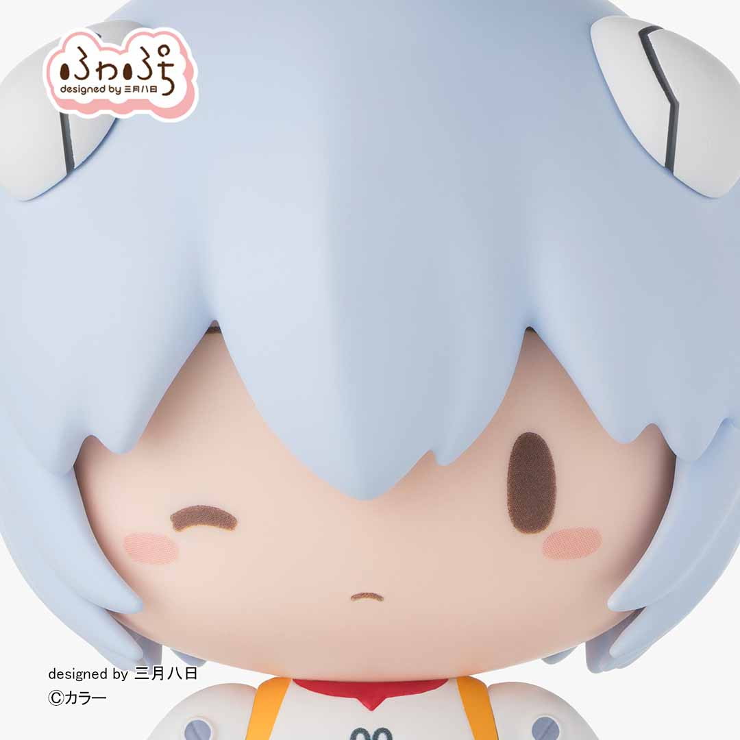 ヱヴァンゲリヲン新劇場版「ふわぷち デフォルメフィギュア レイ プラグスーツ」のフィギュア画像
