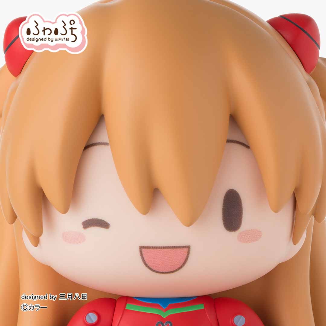 ヱヴァンゲリヲン新劇場版「ふわぷち デフォルメフィギュア アスカ プラグスーツ」のフィギュア画像