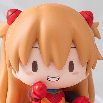 ヱヴァンゲリヲン新劇場版「ふわぷち デフォルメフィギュア アスカ プラグスーツ」のフィギュア