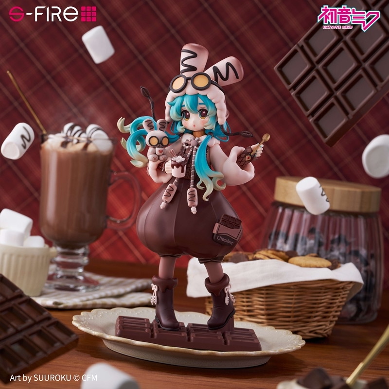 初音ミク「初音ミク マシュマロホットココア フィギュア」のフィギュア画像