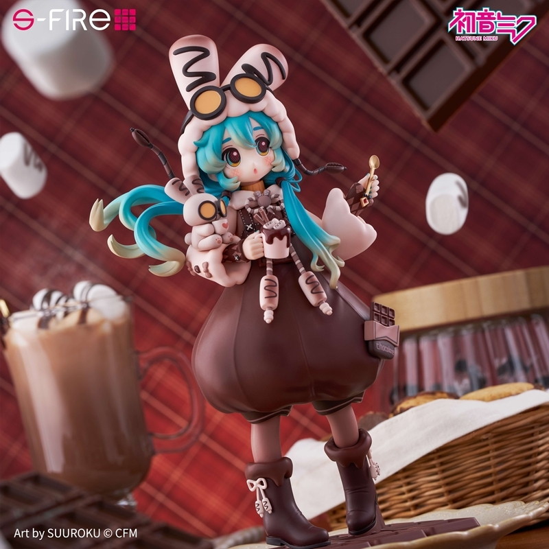 初音ミク「初音ミク マシュマロホットココア フィギュア」のフィギュア画像