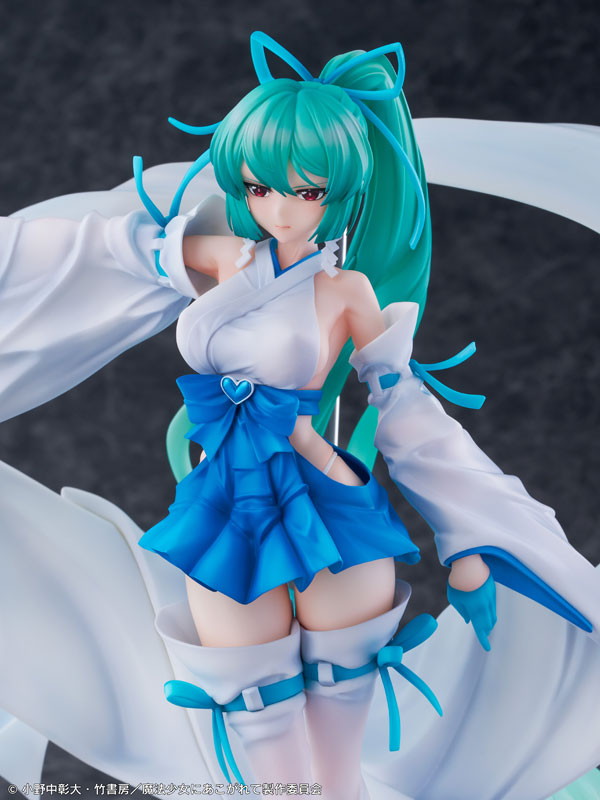 魔法少女にあこがれて「マジアアズール 薄氷巫女」のフィギュア画像