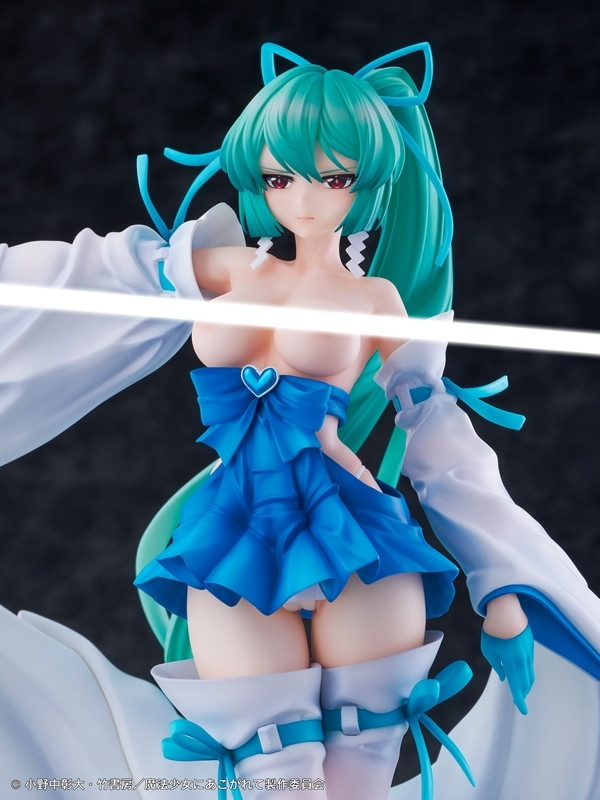 魔法少女にあこがれて「マジアアズール 薄氷巫女」のフィギュア画像