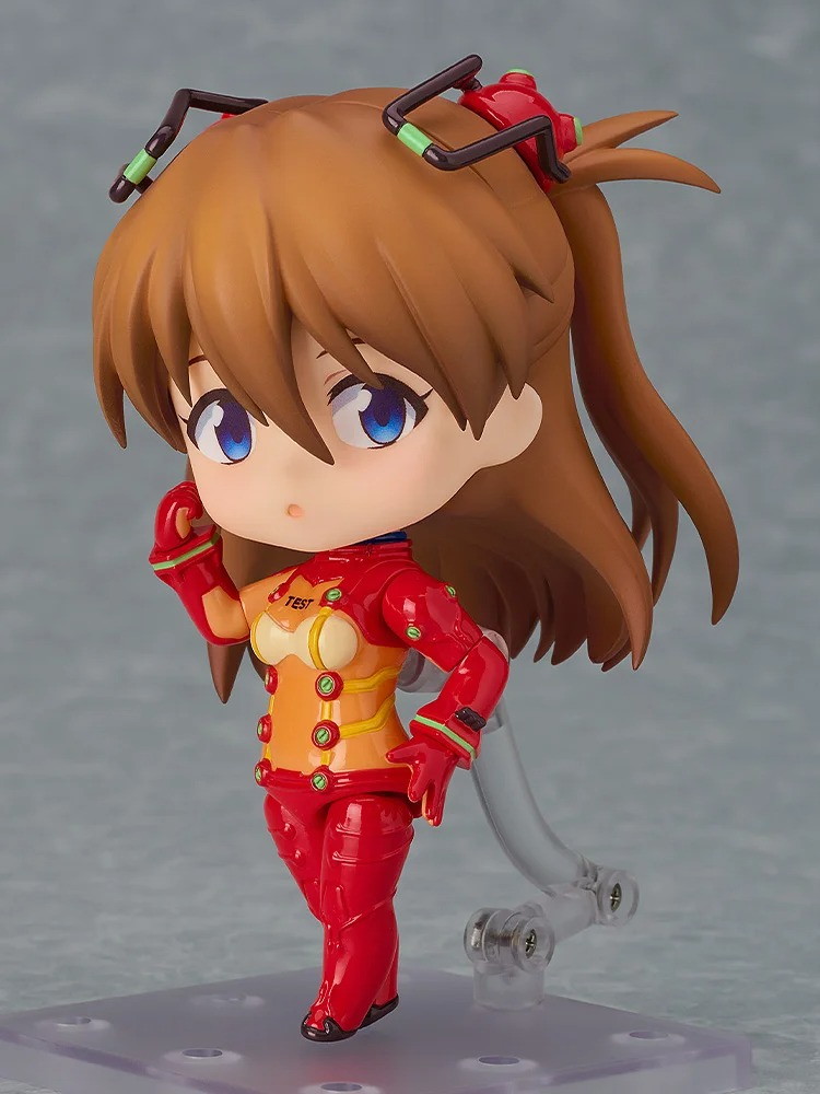 ヱヴァンゲリヲン新劇場版:破「ねんどろいど 式波・アスカ・ラングレー テストスーツVer.」のフィギュア画像