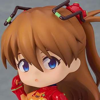 ヱヴァンゲリヲン新劇場版：破「ねんどろいど 式波・アスカ・ラングレー テストスーツVer.」のフィギュア