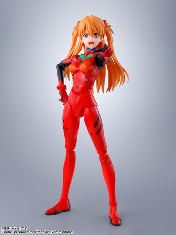 ヱヴァンゲリヲン新劇場版「S.H.Figuarts 式波・アスカ・ラングレー」のフィギュア画像