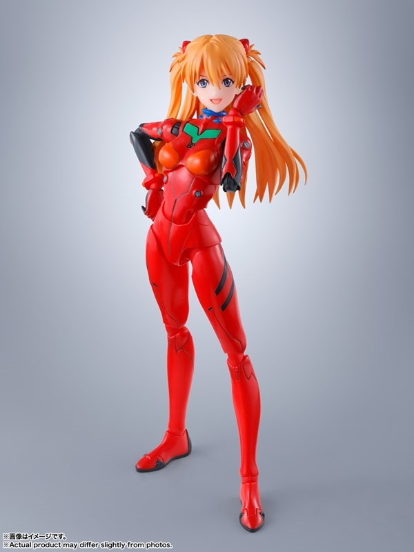ヱヴァンゲリヲン新劇場版「S.H.Figuarts 式波・アスカ・ラングレー」のフィギュア画像