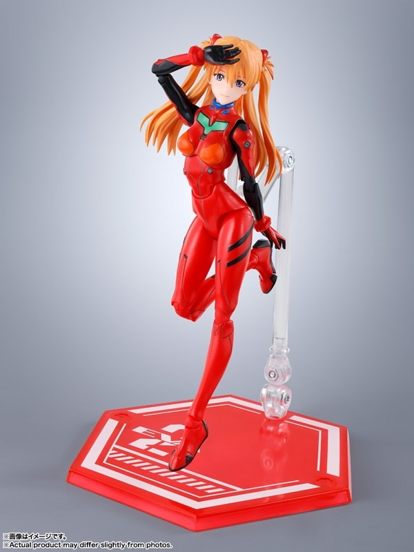 ヱヴァンゲリヲン新劇場版「S.H.Figuarts 式波・アスカ・ラングレー」のフィギュア画像