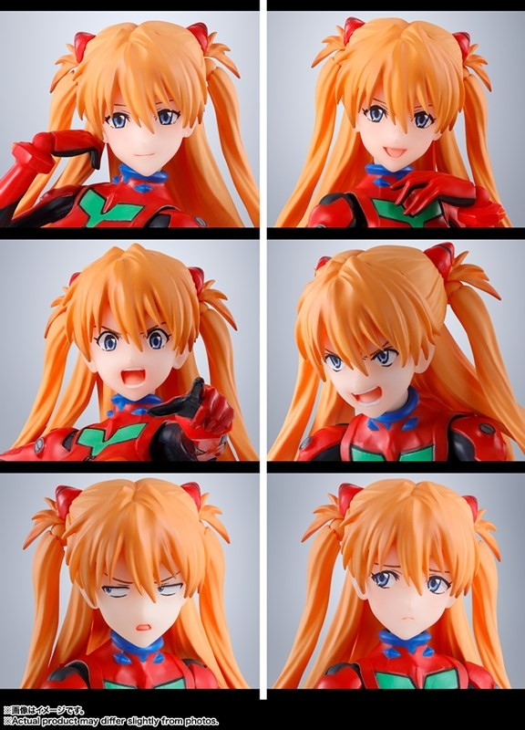 ヱヴァンゲリヲン新劇場版「S.H.Figuarts 式波・アスカ・ラングレー」のフィギュア画像