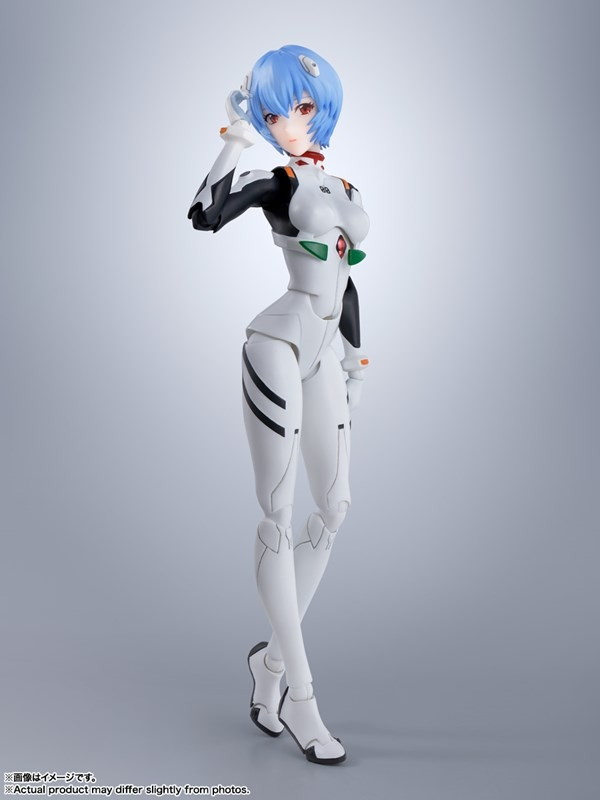 ヱヴァンゲリヲン新劇場版「S.H.Figuarts 綾波レイ」のフィギュア画像