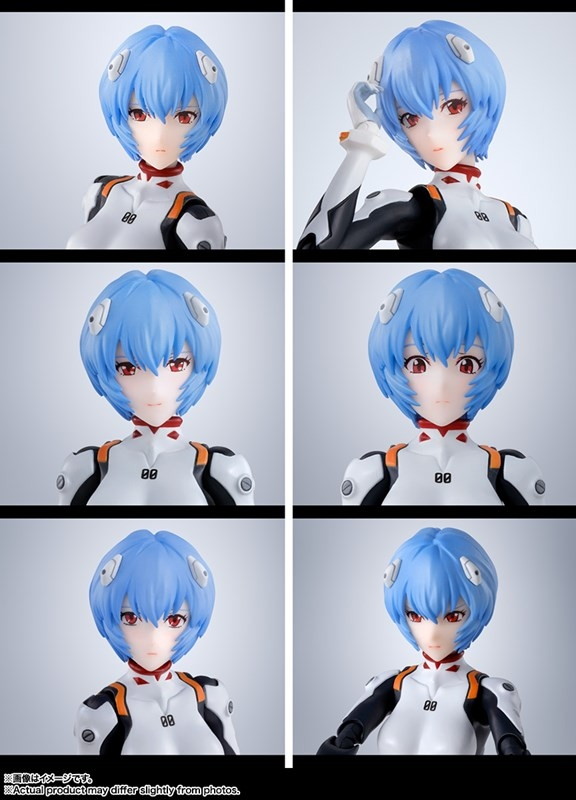 ヱヴァンゲリヲン新劇場版「S.H.Figuarts 綾波レイ」のフィギュア画像