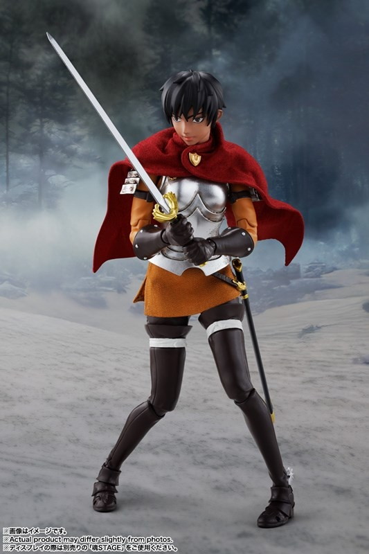 ベルセルク「S.H.Figuarts キャスカ（鷹の団）」のフィギュア画像