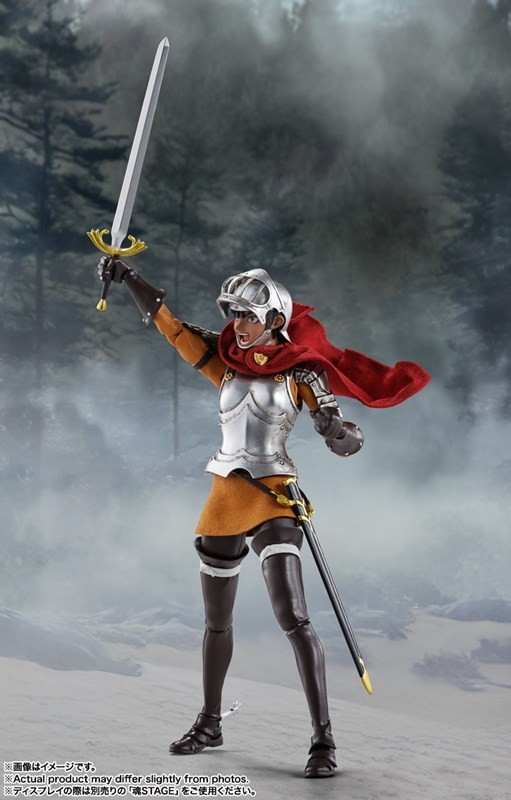 ベルセルク「S.H.Figuarts キャスカ（鷹の団）」のフィギュア画像