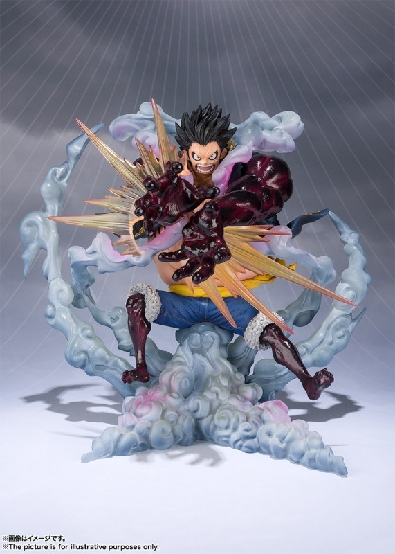 ONE PIECE「フィギュアーツZERO モンキー・D・ルフィ ギア4 -獅子・バズーカ-」のフィギュア画像