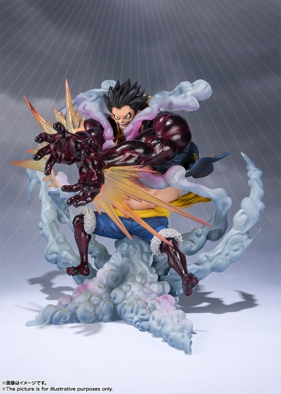 ONE PIECE「フィギュアーツZERO モンキー・D・ルフィ ギア4 -獅子・バズーカ-」のフィギュア画像