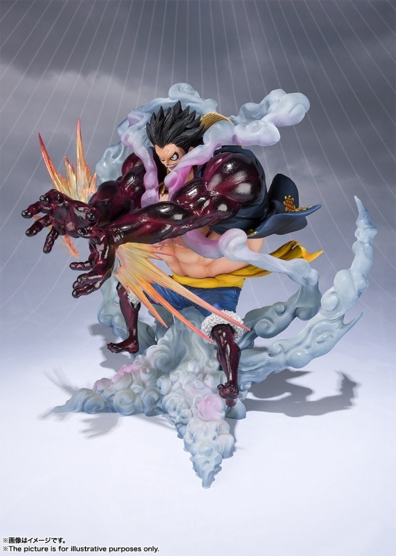 ONE PIECE「フィギュアーツZERO モンキー・D・ルフィ ギア4 -獅子・バズーカ-」のフィギュア画像