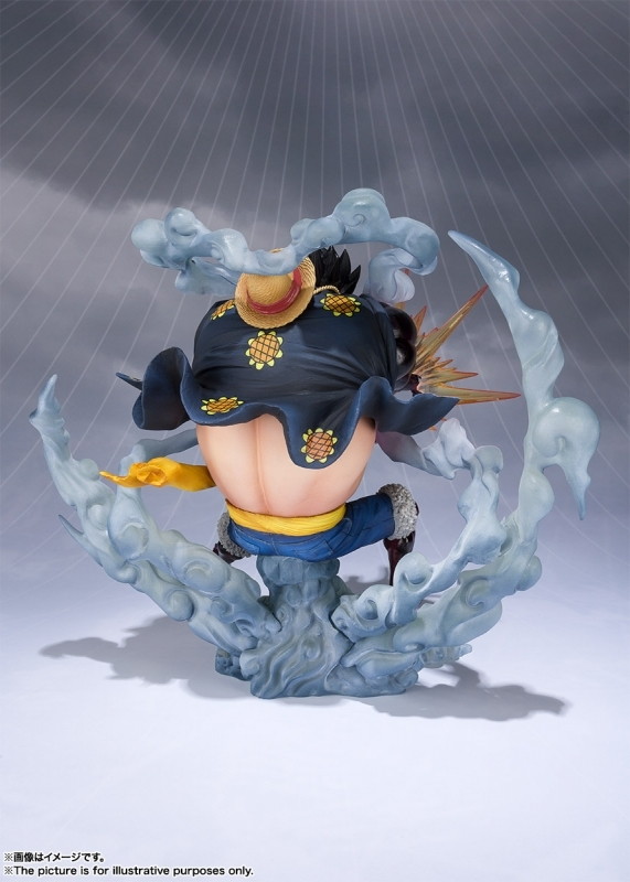 ONE PIECE「フィギュアーツZERO モンキー・D・ルフィ ギア4 -獅子・バズーカ-」のフィギュア画像