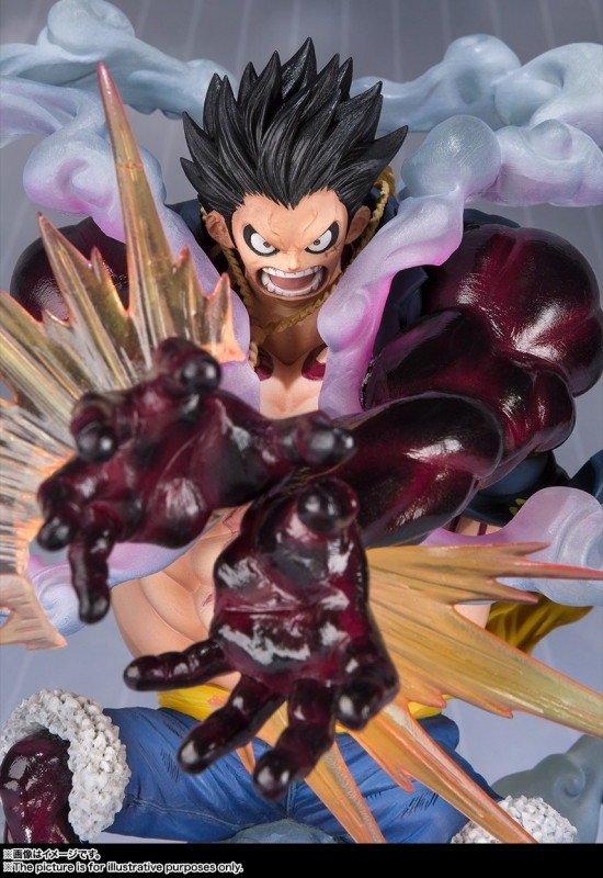 ONE PIECE「フィギュアーツZERO モンキー・D・ルフィ ギア4 -獅子・バズーカ-」のフィギュア画像