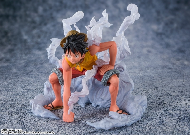 ONE PIECE「フィギュアーツZERO ［EXTRA BATTLE］ モンキー・D・ルフィ -頂上決戦-」のフィギュア画像