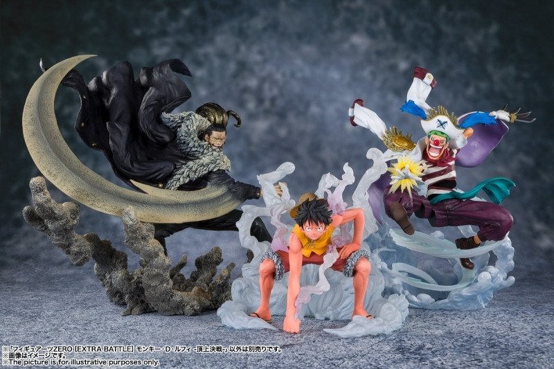 ONE PIECE「フィギュアーツZERO ［EXTRA BATTLE］ モンキー・D・ルフィ -頂上決戦-」のフィギュア画像