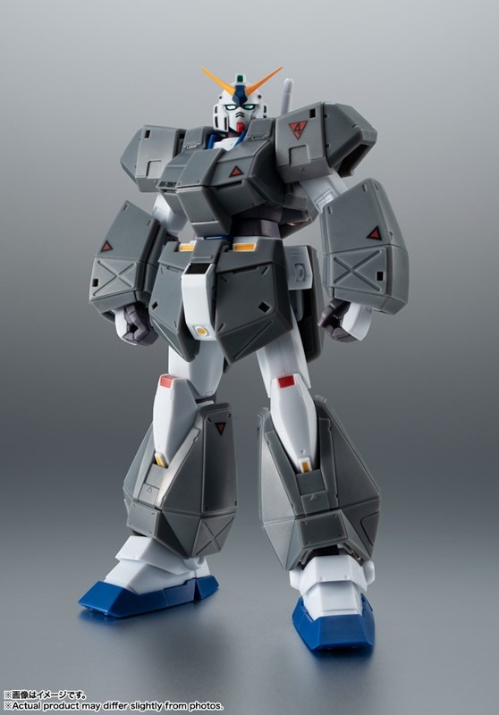 機動戦士ガンダム0080 ポケットの中の戦争「ROBOT魂 ＜SIDE MS＞ RX-78NT-1 ガンダムNT-1＆チョバム・アーマー ver. A.N.I.M.E.」のフィギュア画像