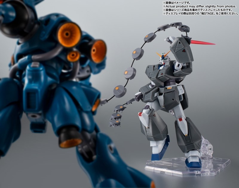 機動戦士ガンダム0080 ポケットの中の戦争「ROBOT魂 ＜SIDE MS＞ RX-78NT-1 ガンダムNT-1＆チョバム・アーマー ver. A.N.I.M.E.」のフィギュア画像